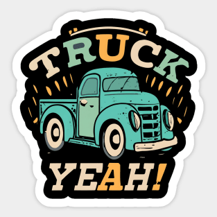 Truck yeah Sticker